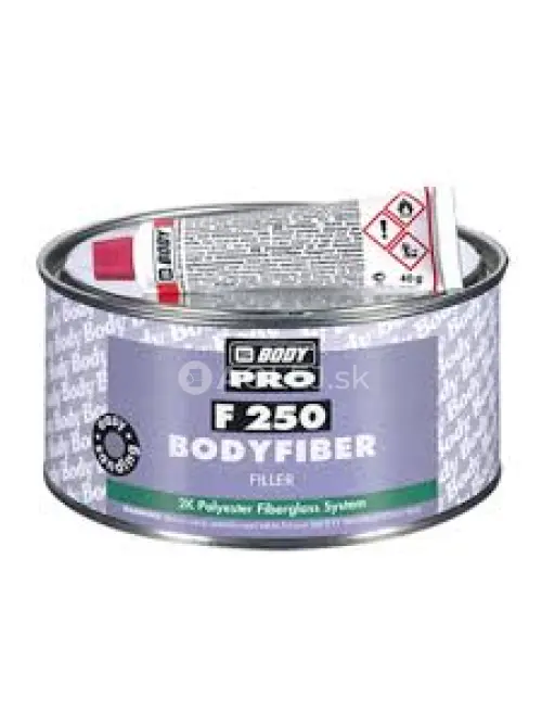 HB BODY tmel so sklenným vláknom - fiber F250 zelený 1,5KG