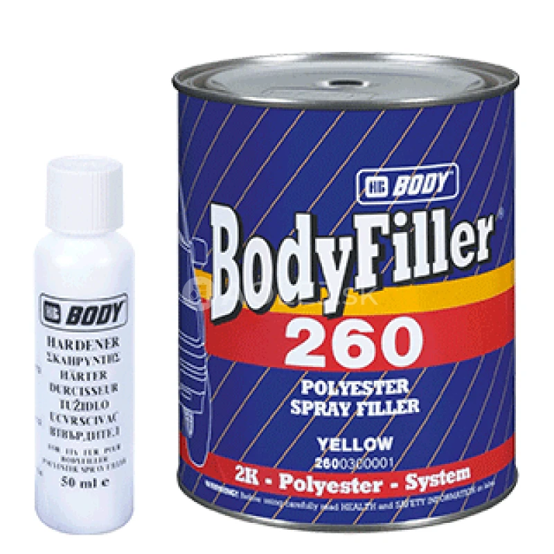HB BODY 260 filler - striekací tmel béžový 1L