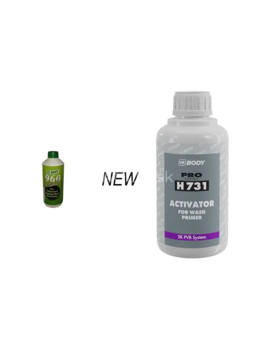 HB BODY 960 new H731 activator k reaktívnemu základu 960 wash primer transparentný 1L