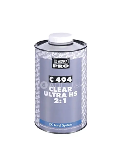 HB BODY C494 ultra HS 2:1 VOC akrylový lak transparent 1L