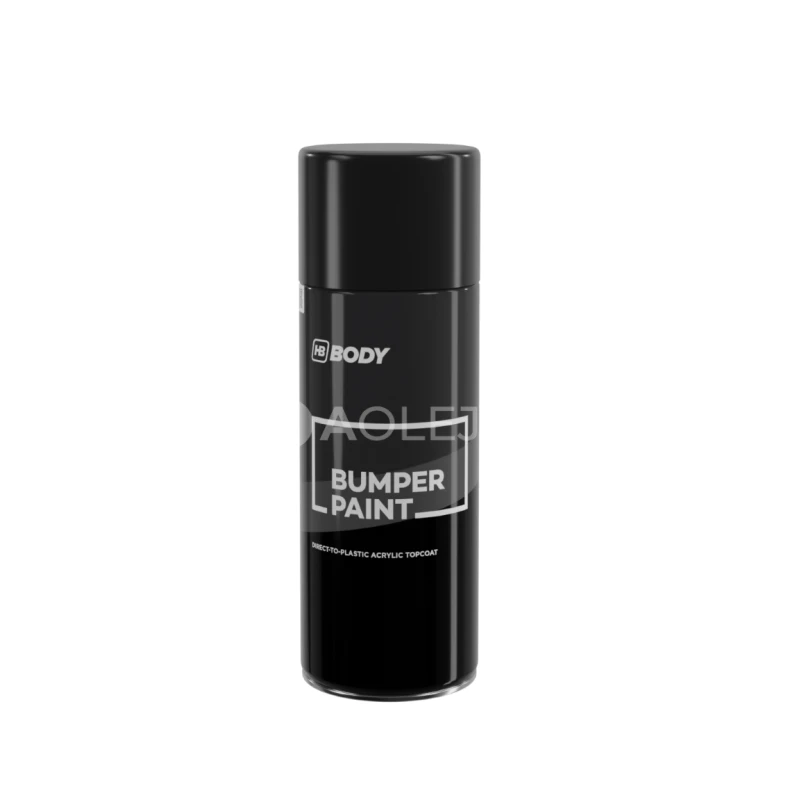 HB BODY bumper paint  -  farba na plasty v spreji čierna 400ml