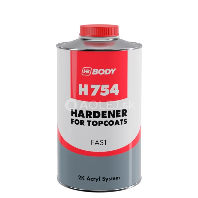 HB BODY H754 tužidlo rýchle transparentné 1L