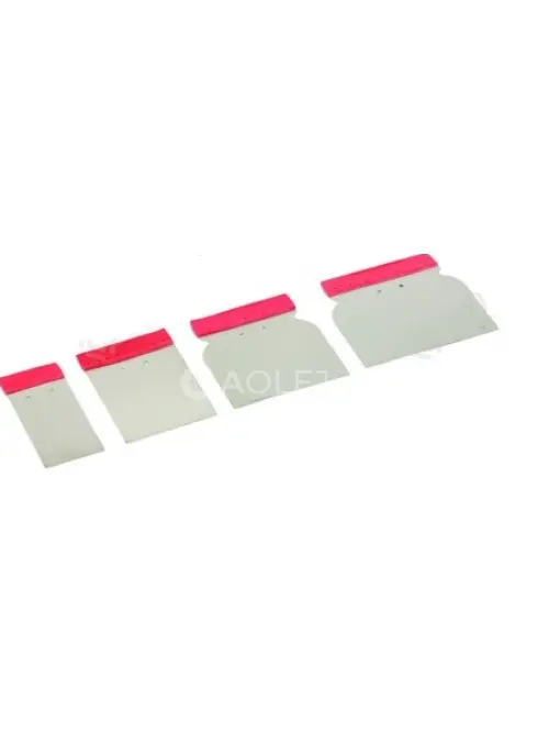 Kovové stierky / sada 4ks /