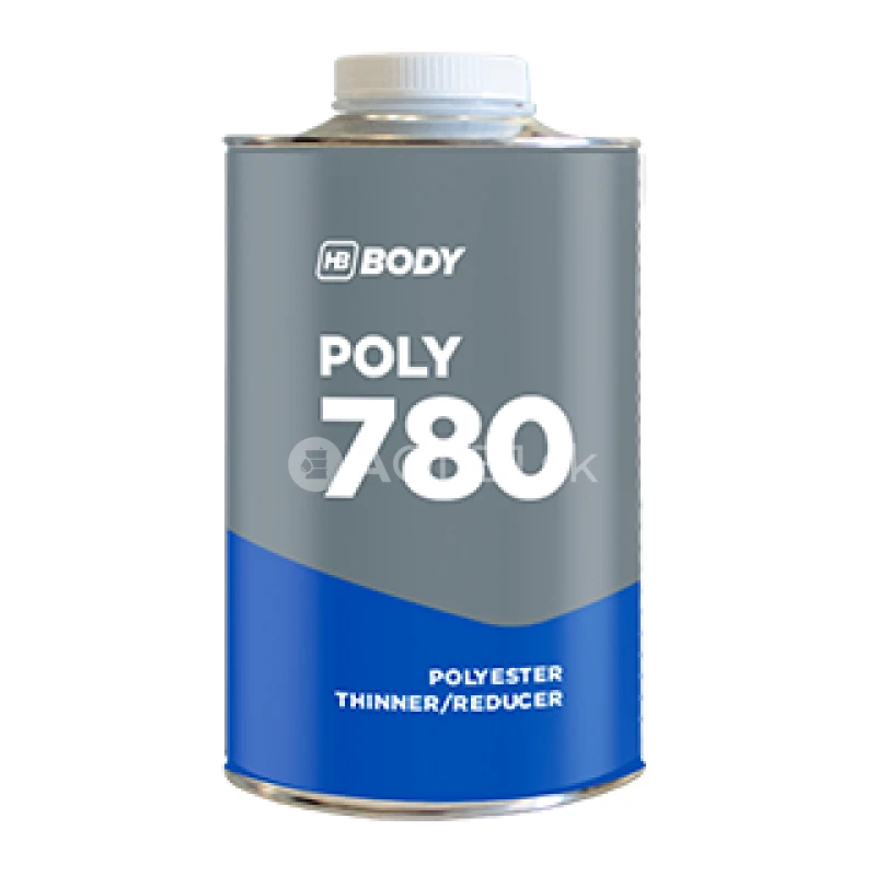 HB BODY 780 polyesterové riedidlo transparentné 1L
