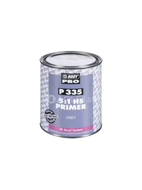 HB BODY PRIMER P335 HS 5:1 plnič šedý 1L