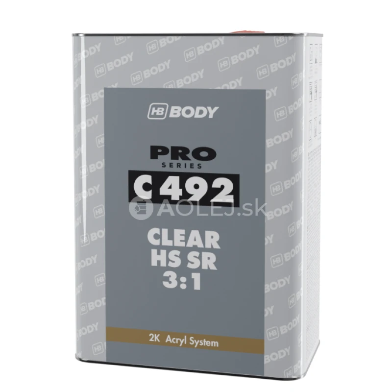 HB BODY 492 HS 3:1 SR akrylový lak transparentný 3L