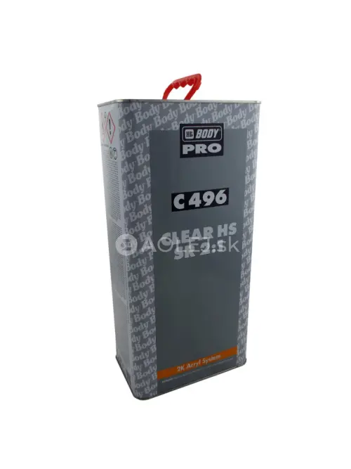 HB BODY 496 HS 2:1 SR akrylový lak transparentný 5L