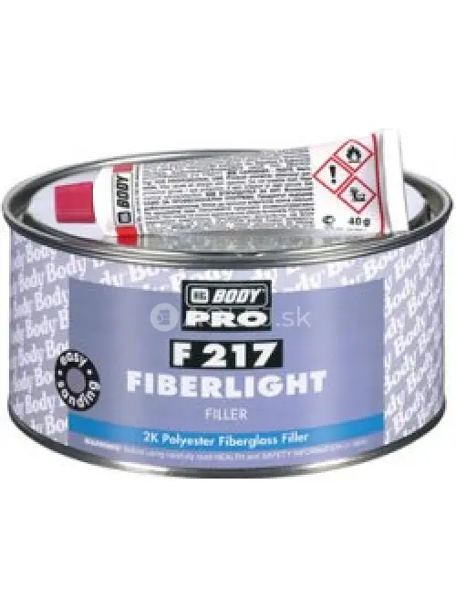 HB BODY fiberlight F217 - odľahčený tmel s vláknami svetlo zelený 500ml