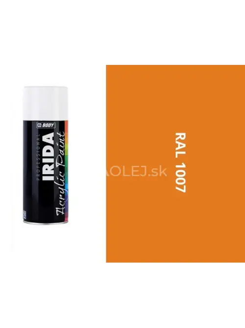HB BODY  IRIDA RAL 1007  žlto narcisová FARBA V SPREJI 400ML