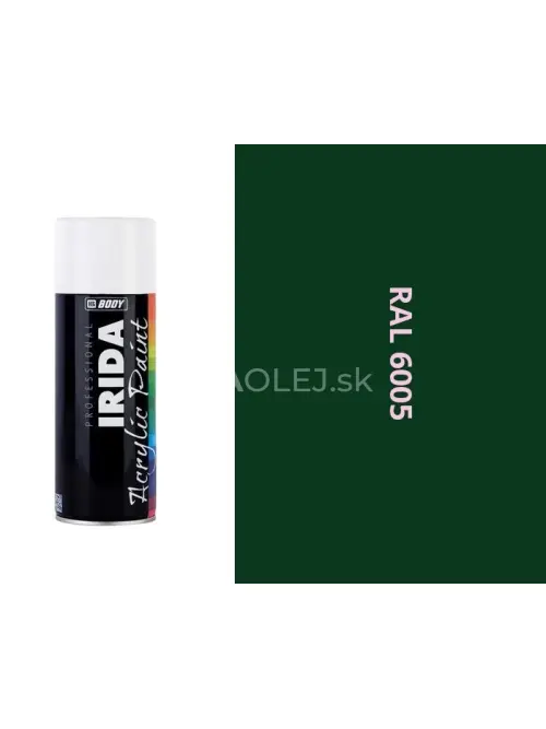 HB BODY irida RAL 6005 mechovo ZELENÁ FARBA V SPREJI 400ML