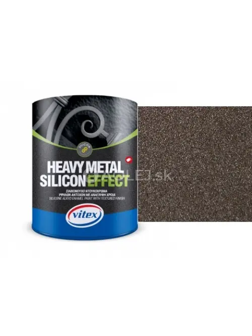 Vitex Heavy Metal Silicon Effect  - &scaron;truktur&aacute;lna kov&aacute;čska farba  770 Sepia 2,25L