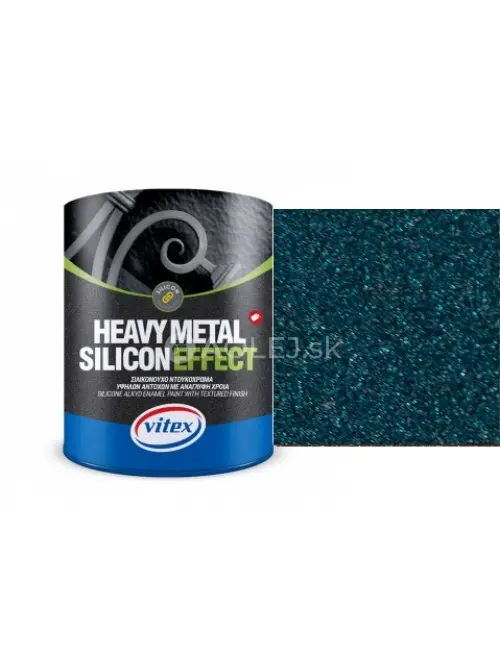 Vitex Heavy Metal Silicon Effect  - &scaron;truktur&aacute;lna kov&aacute;čska farba  780 Aquamarine 2,25 L