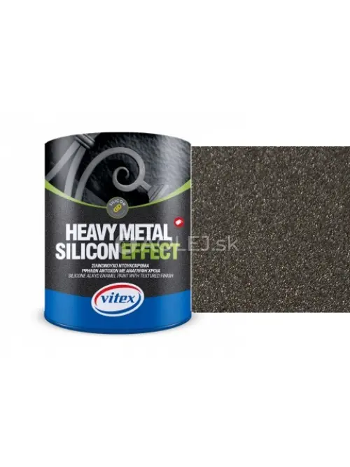Vitex Heavy Metal Silicon Effect  - &scaron;truktur&aacute;lna kov&aacute;čska farba  768 Steel 2,25L