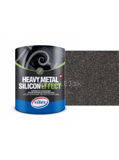 Vitex Heavy Metal Silicon Effect   - &scaron;truktur&aacute;lna kov&aacute;čska farba 767 Granite  2,25L