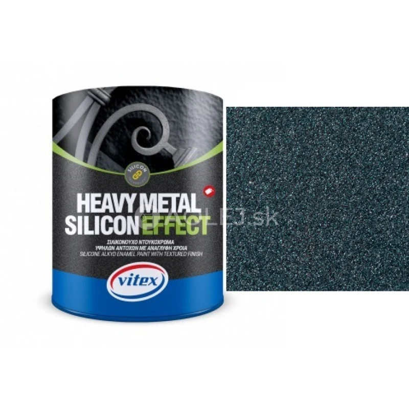Vitex Heavy Metal Silicon Effect  - &scaron;truktur&aacute;lna kov&aacute;čska farba  764 Saphire  2,25L