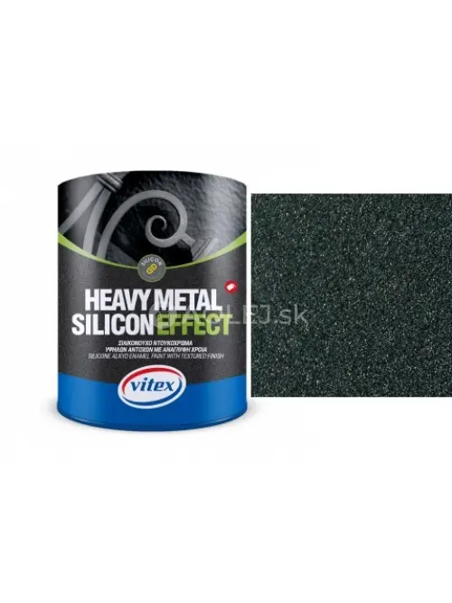 Vitex Heavy Metal Silicon Effect  - &scaron;truktur&aacute;lna kov&aacute;čska farba  762 Forest  2,25L