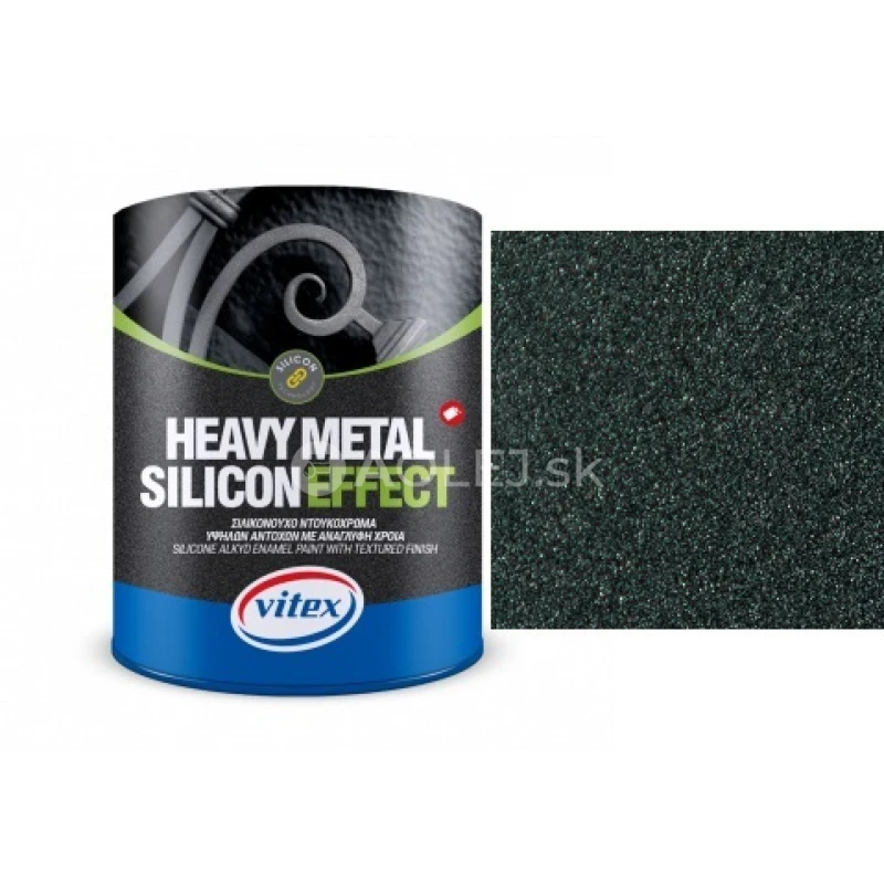 Vitex Heavy Metal Silicon Effect  - &scaron;truktur&aacute;lna kov&aacute;čska farba  762 Forest  2,25L