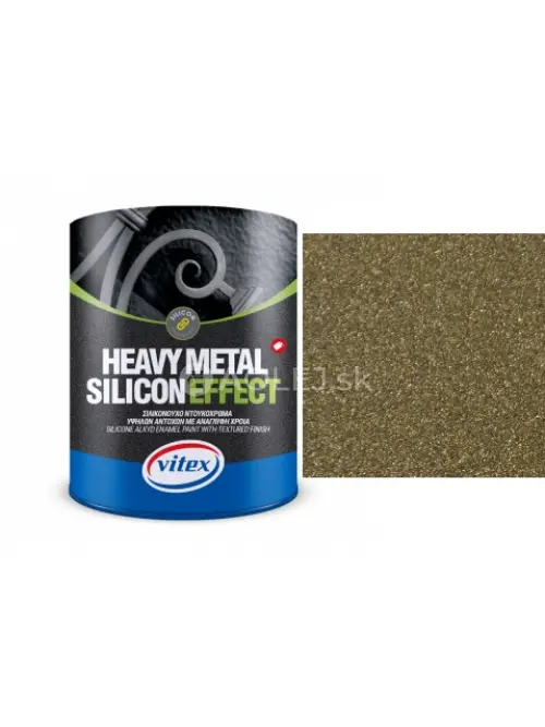 Vitex Heavy Metal Silicon Effect  - &scaron;truktur&aacute;lna kov&aacute;čska farba 761 Golden Fleece  2,25L