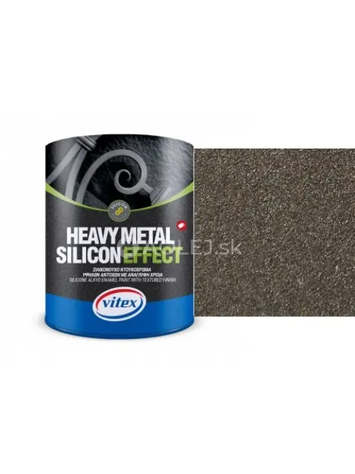 Vitex Heavy Metal Silicon Effect  - &scaron;truktur&aacute;lna kov&aacute;čska farba  771 Champagne 0,75L