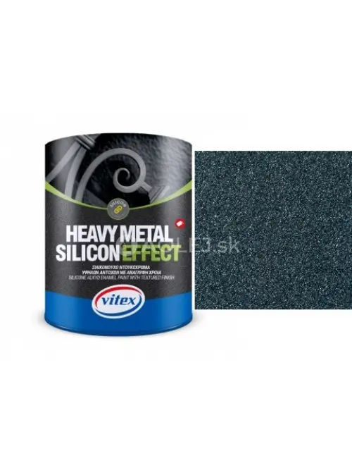 Vitex Heavy Metal Silicon Effect  - &scaron;truktur&aacute;lna kov&aacute;čska farba  764 Saphire  0,75L