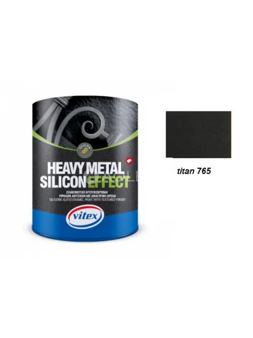 Vitex Heavy Metal Silicon Effect  - &scaron;truktur&aacute;lna kov&aacute;čska farba 765 Titan  0,75L