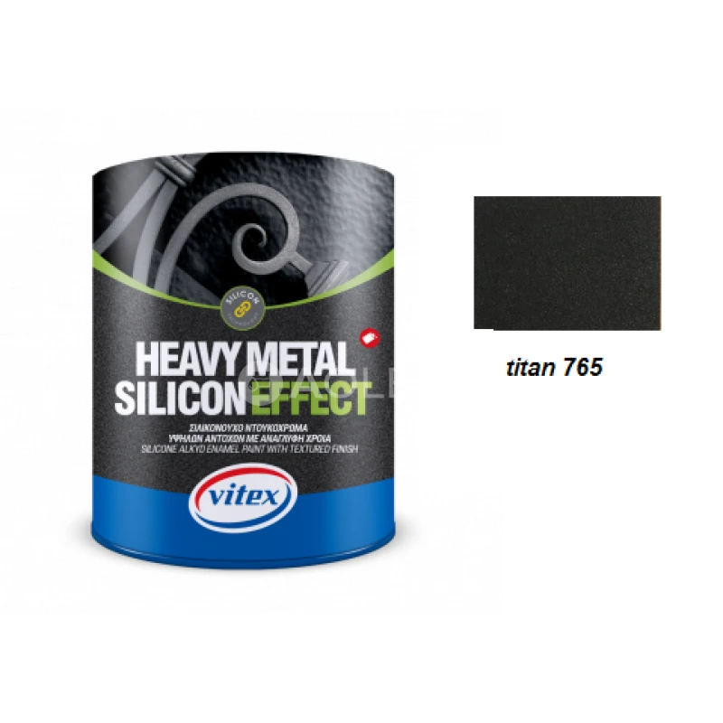 Vitex Heavy Metal Silicon Effect  - &scaron;truktur&aacute;lna kov&aacute;čska farba 765 Titan  0,75L
