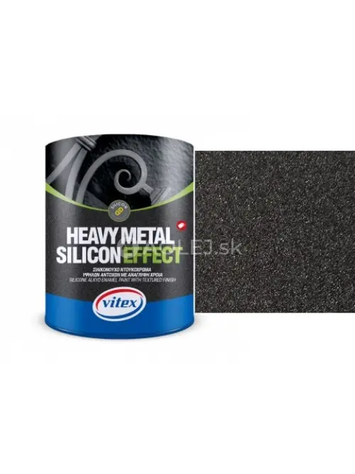 Vitex Heavy Metal Silicon Effect  - &scaron;truktur&aacute;lna kov&aacute;čska farba  766 Anthracite  0,75L