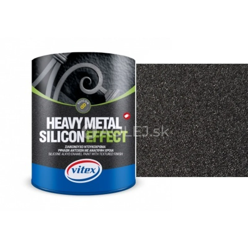 Vitex Heavy Metal Silicon Effect  - &scaron;truktur&aacute;lna kov&aacute;čska farba  766 Anthracite  0,75L