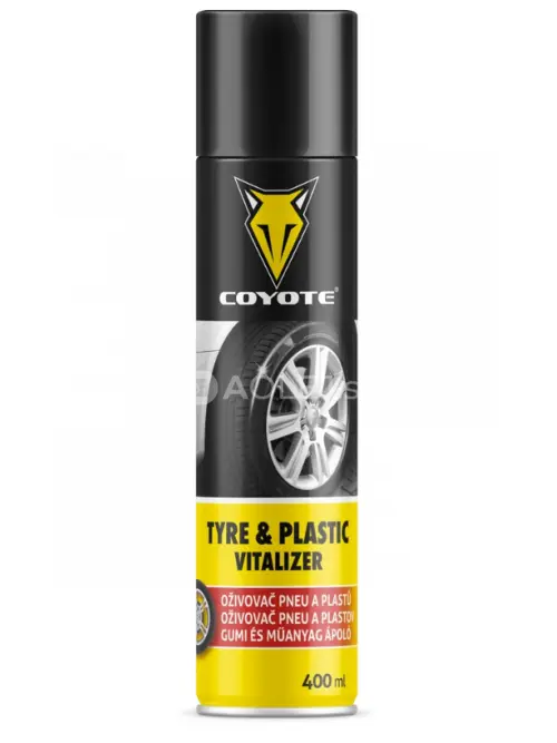 Coyote Oživovač plastov a pneu 400ml