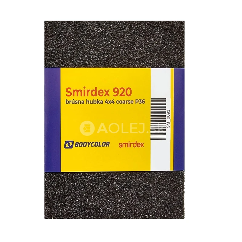Smirdex 920 brúsne hubky 4x4 coarse P36
