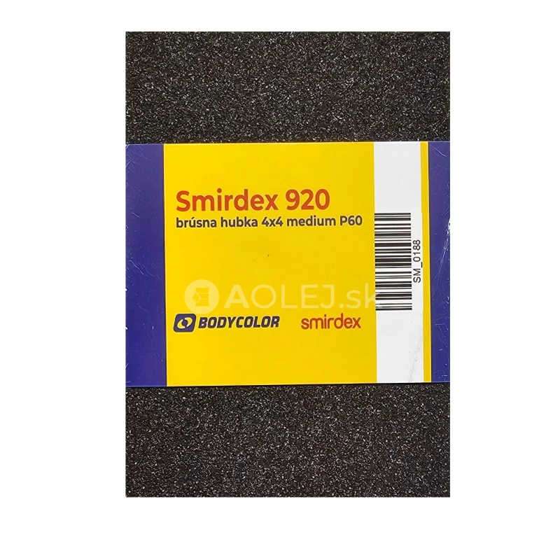 Smirdex 920 brúsne hubky 4x4 medium P60