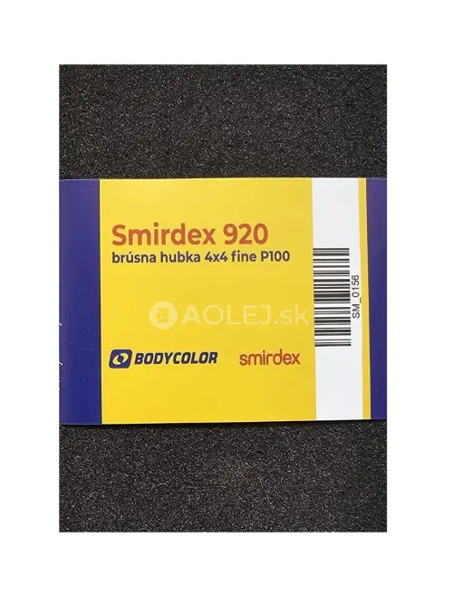 Smirdex 920 brúsne hubky 4x4 fine P100