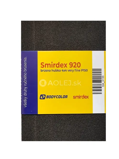 Smirdex 920 brúsne hubky 4x4 very fine P150