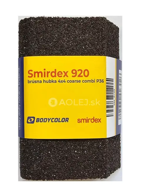 Smirdex 920 brúsne hubky 4x4 coarse combi P36