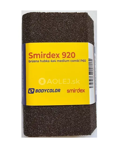 Smirdex 920 brúsne hubky 4x4 medium combi P60