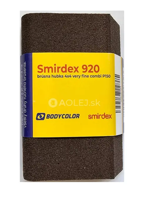 Smirdex 920 brúsne hubky 4x4 very fine combi P150