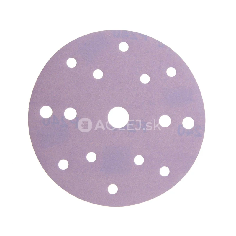 Smirdex 740 keramický kruhový výsek  150mm 15 dier P240