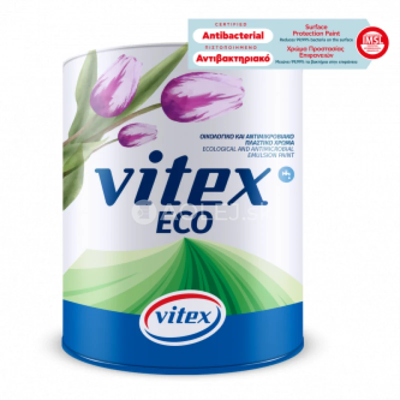 Vitex Eco biela - interi&eacute;rov&aacute; farba protipliesňov&aacute;, um&yacute;vateľn&aacute; biela 750ml