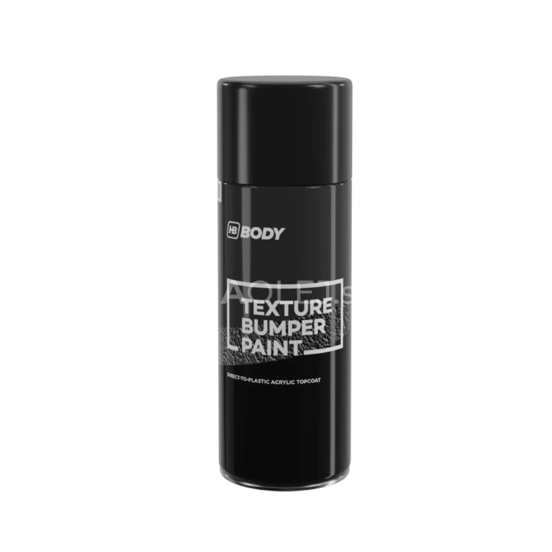 HB BODY bumper texture - text&uacute;rovan&aacute; farba na plasty v  spreji &scaron;ed&aacute; 400ml