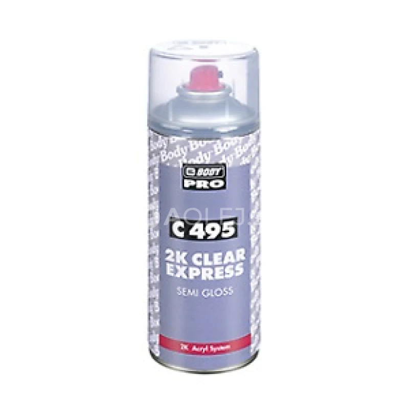 HB BODY 495 bezfarebný lak matný sprej 400 ml