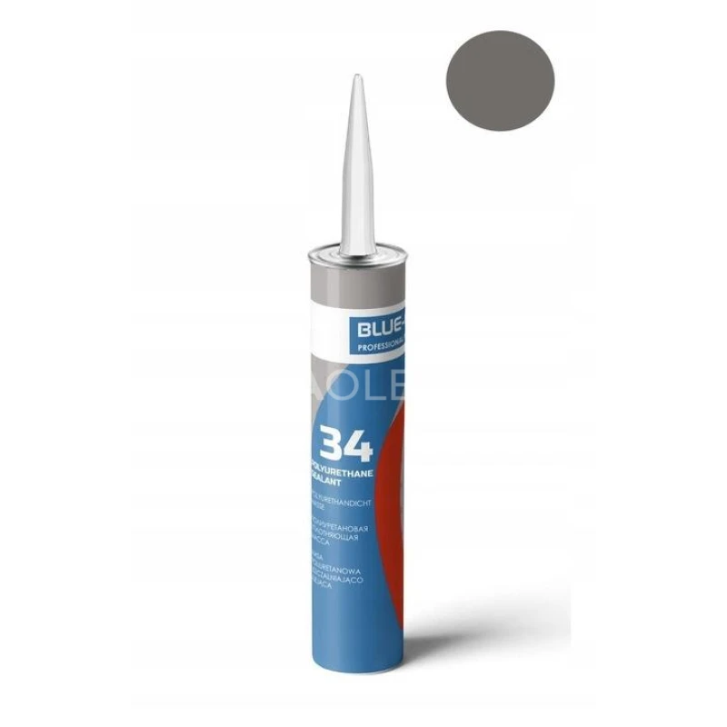 BLUE-CAR 1K PU polyuretánové lepidlo a tmel šedý 310ml