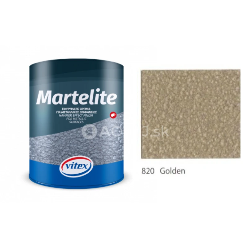 Vitex Martelite  kladivkov&aacute; farba  820 Golden 0,750L