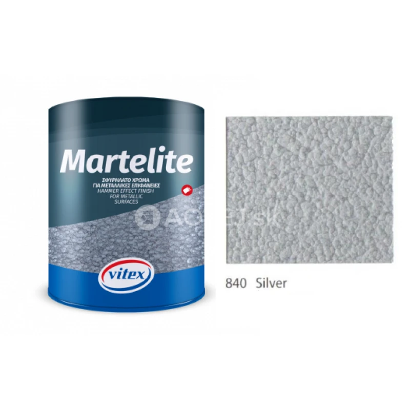 Vitex Martelite  kladivkov&aacute; farba  840 Silver 0,750L