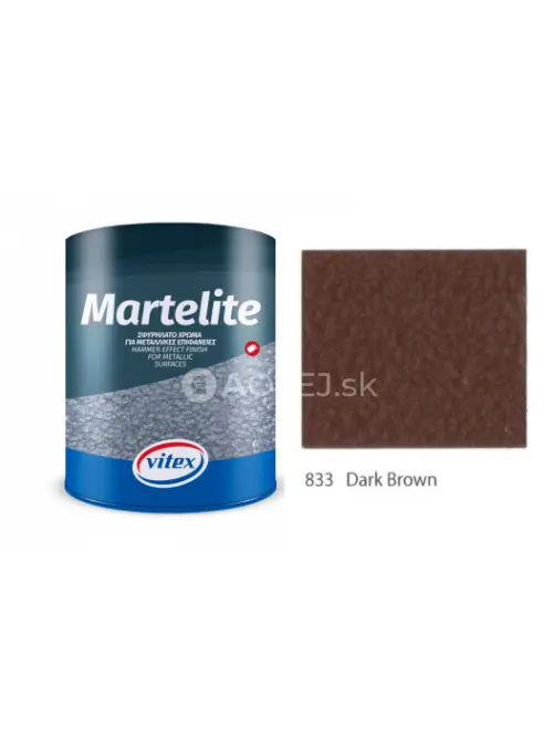 Vitex Martelite  kladivkov&aacute; farba  833 Dark Brown  0,750L
