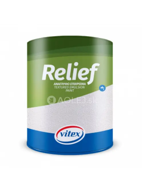 Vitex Relief  - &scaron;truktur&aacute;lna dekoračn&aacute; farba biela 5kg