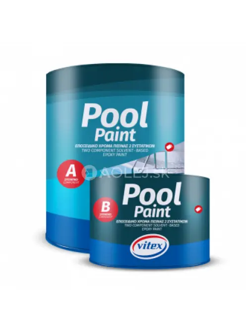 VITEX POOL PAINT - EPOXIDOV&Aacute; FARBA na baz&eacute;n svetlo modr&aacute; 3,5L