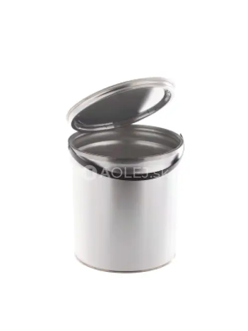 Priemyselná plechovka s viečkom 5L - konická