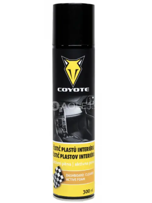 Coyote Akt&iacute;vny penov&yacute; čistič plastov interi&eacute;ru 300ml