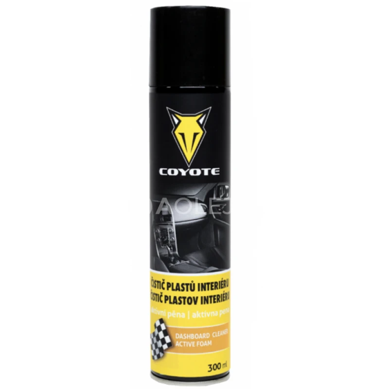 Coyote Akt&iacute;vny penov&yacute; čistič plastov interi&eacute;ru 300ml