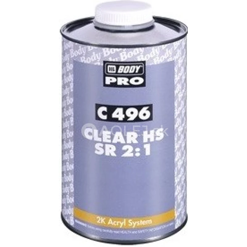 HB BODY ROZLIEVANÝ AUTOLAK 496 0,4L